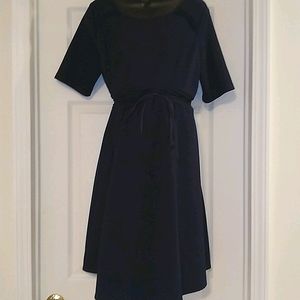 Motherhood Maternity Navy Blue Dress- Large